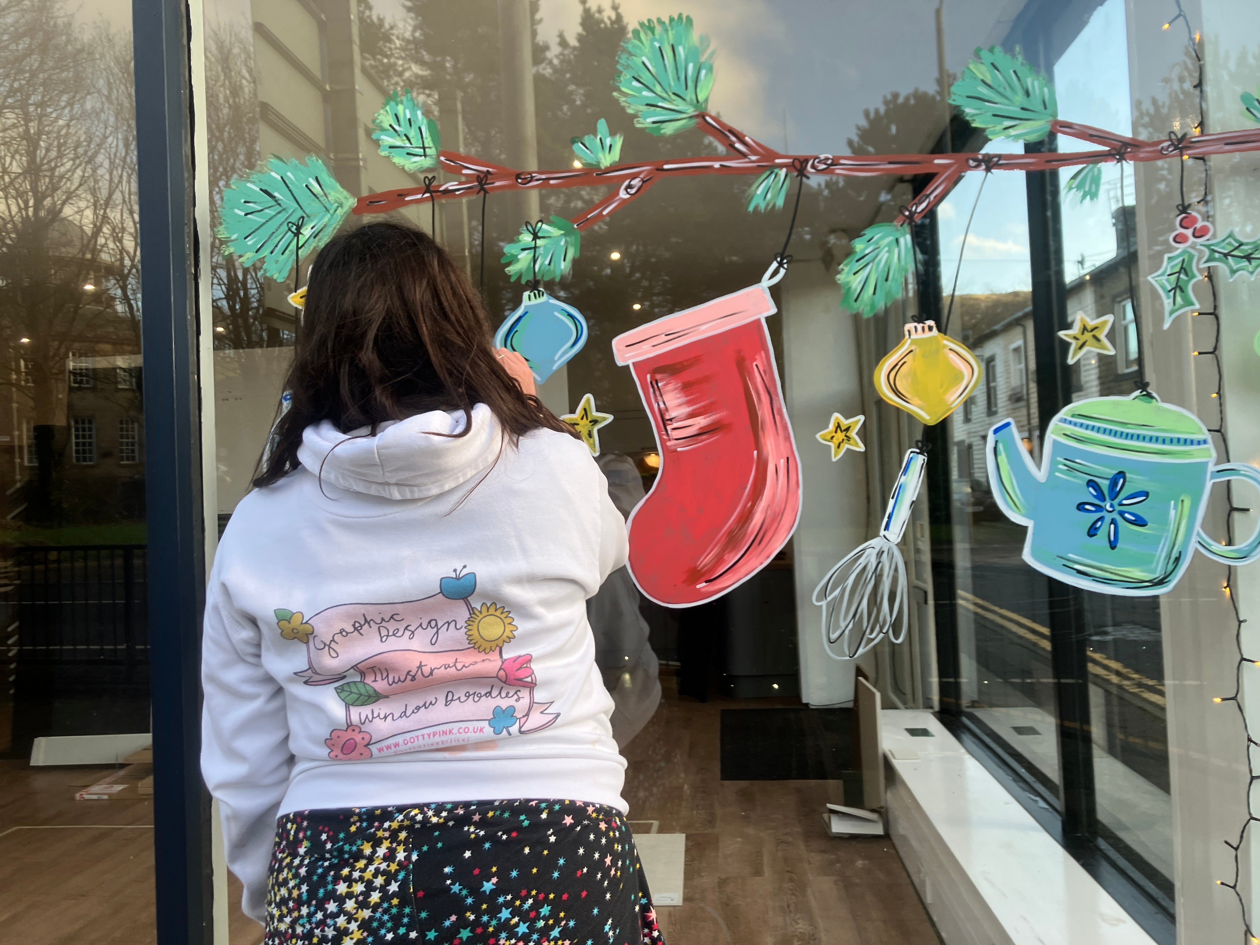 Hands at work - Dottypink Designs