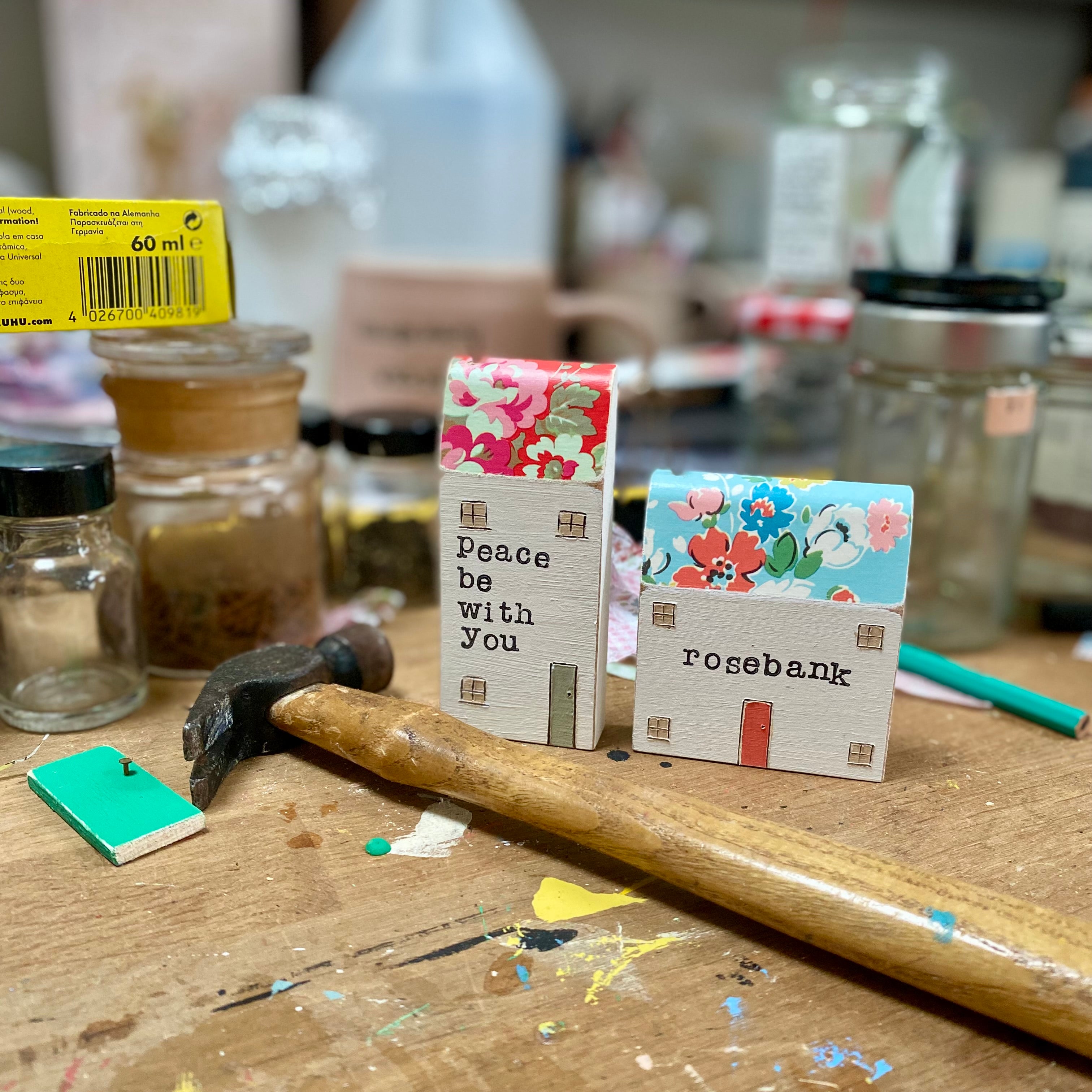 Hands at work - The Pip House